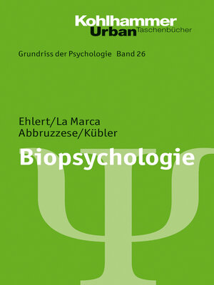 cover image of Biopsychologie